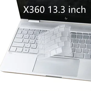 Прозрачный чехол для клавиатуры, моющаяся пленка для HP Spectre 2017 13,3 дюйма x360 2-en-1 13t-ac00 13-ac013dx прозрачный силиконовый чехол из ТПУ
