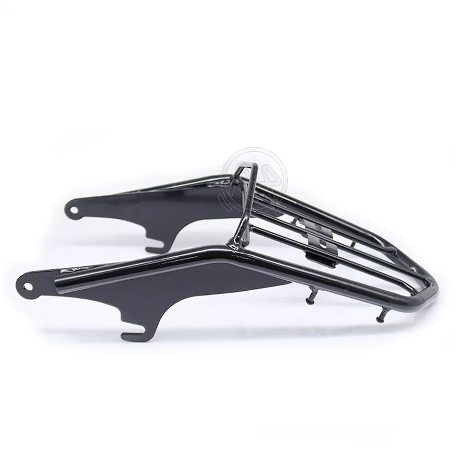 1x черная металлическая мотоциклетная Двухуровневая багажная стойка Кронштейн