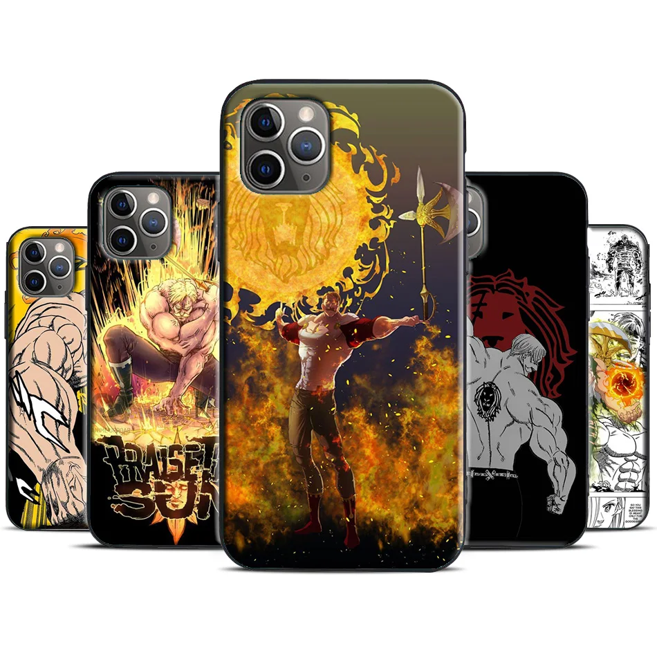 Escanor Nanatsu no Taizai для iPhone 12 Pro Max 13 mini чехол 11 XS XR X 7 8 Plus SE 2020 | Мобильные телефоны и