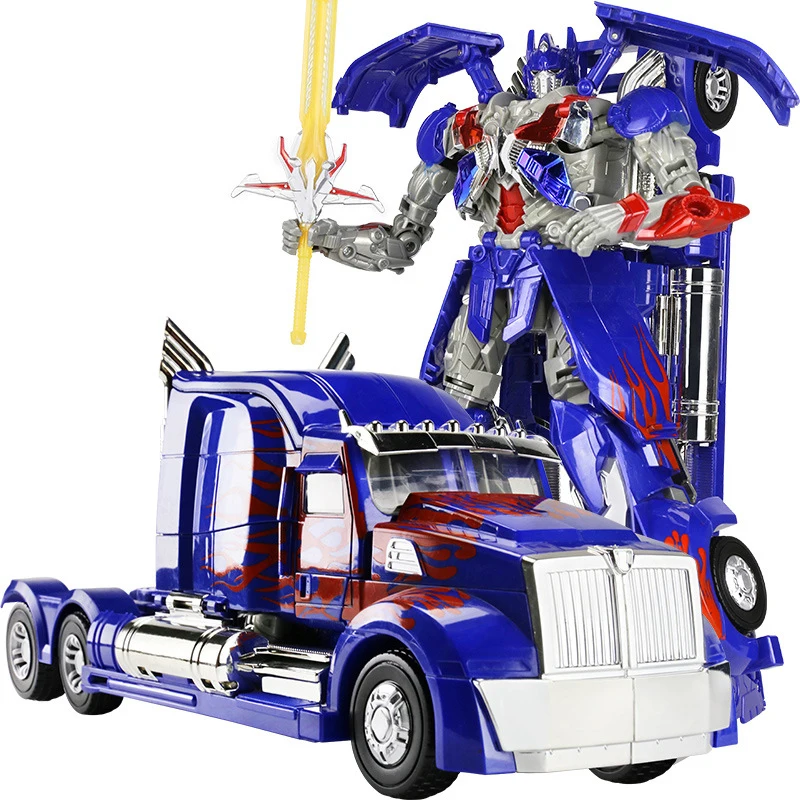 45 см роботы-трансформеры игрушки для автомобиля война Hornet боевой лопасти Optimus Prime фильм 4 издание модель классические подарки игрушки для мальчиков