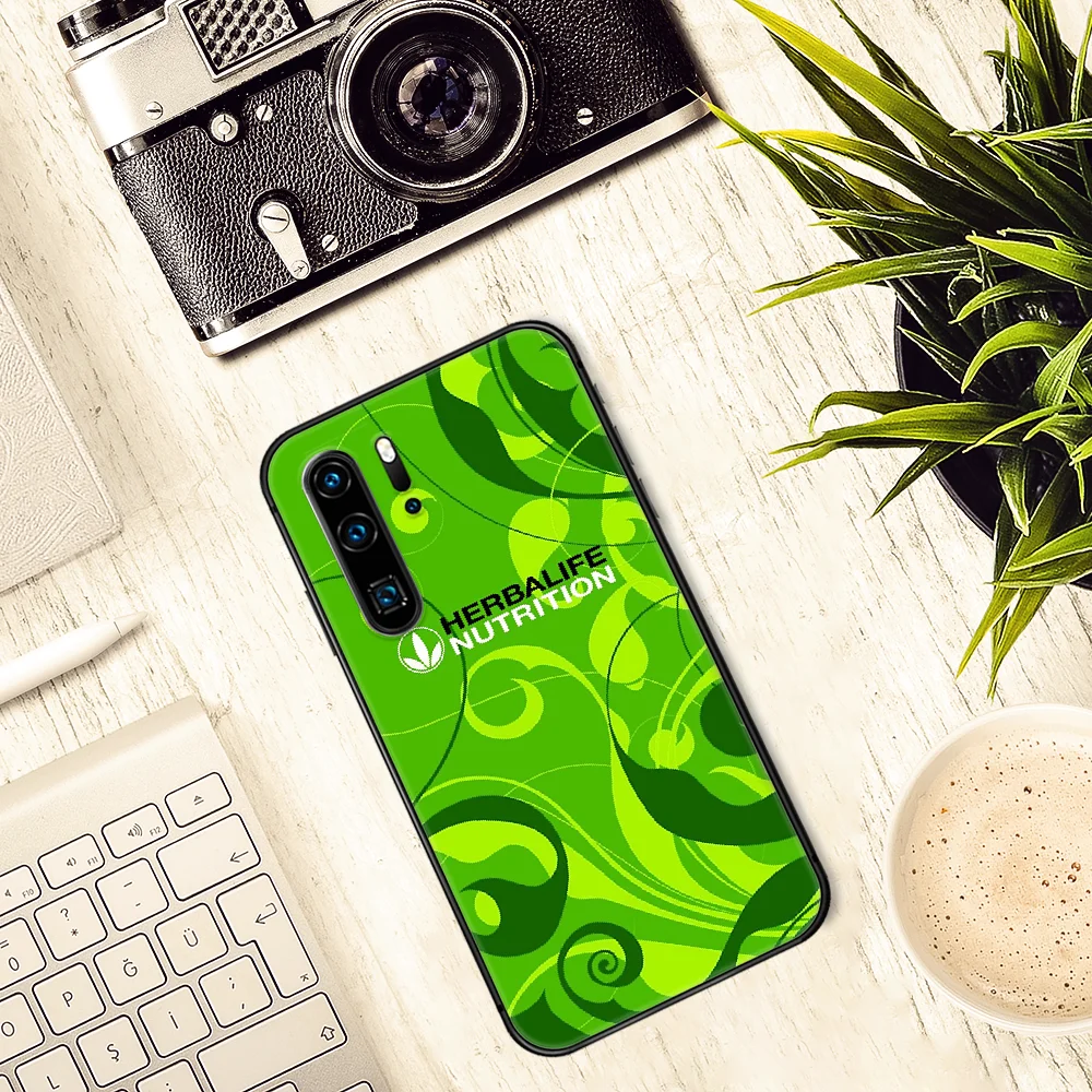 

Herbalife Brand Phone Case For Huawei P Mate 10 20 30 40 Lite Pro smart Z 2019 nova 5t black Waterproof Silicone Etui 3D Shell
