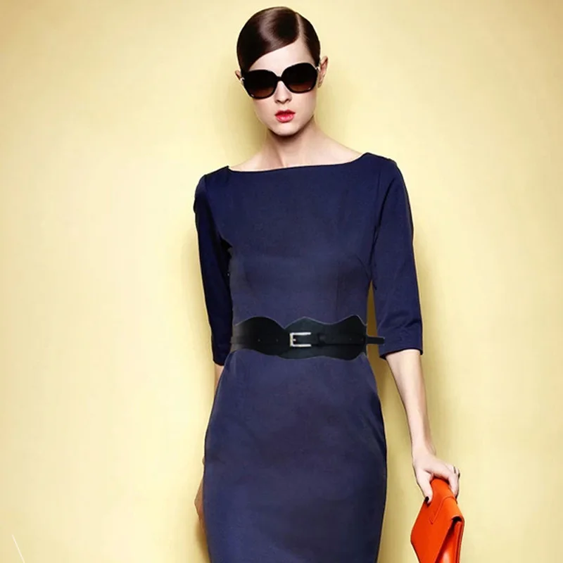 Модные широкие кружевные пояса с волнистыми кружевами женские декоративные из