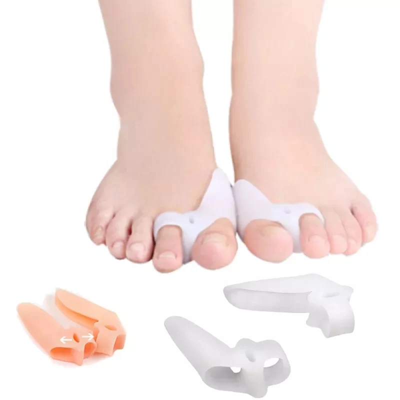 

1/2/3/4Pair Hallux Valgus Orthopedics Bunions Corrector Gel Toe Care Protection Foot Cover Separator Pedicure Straightener Tools