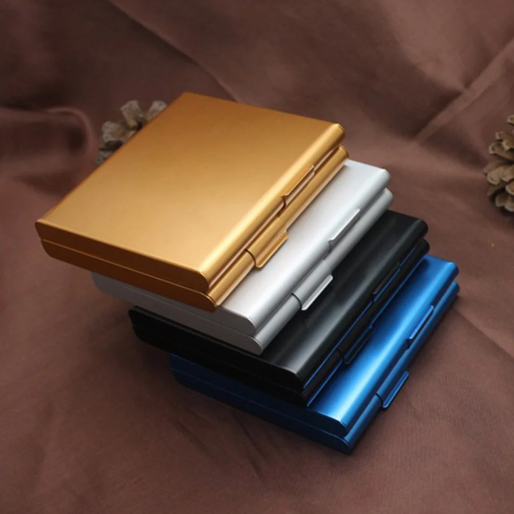 

1PC Portable Clamshell Cigarette Case Aluminum 20ocs Cigarette Packaging Case