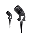 Светодиодный садовый фонарик, водонепроницаемый уличная, с шипами фонарик для газона, садосветильник Точечный светильник для дорожек, 220 В переменного тока, 3 Вт, 5 Вт, 7 Вт, 10 Вт, 12 В постоянного тока