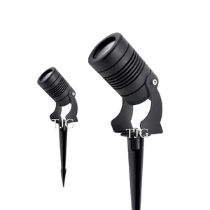 Светодиодный садовый фонарик, водонепроницаемый уличная, с шипами фонарик для газона, садосветильник Точечный светильник для дорожек, 220 В переменного тока, 3 Вт, 5 Вт, 7 Вт, 10 Вт, 12 В постоянного тока