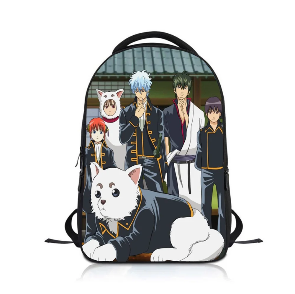 

Kindergarten Bookbag Anime GINTAMA Students Backpack School Bag Children Cartoon Knapsack Boys Girls Rucksack