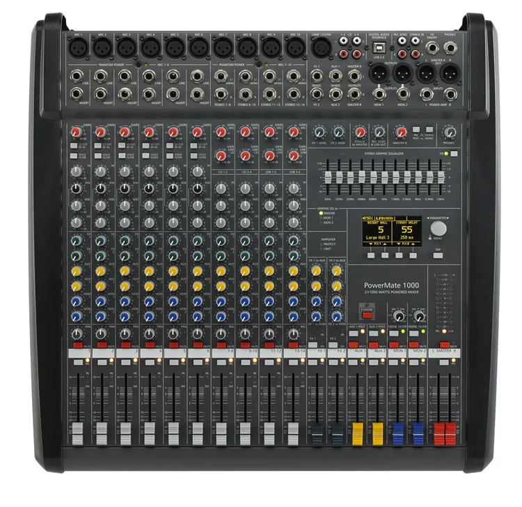 Высококачественный смеситель мощности mate 1000 5A 1:1 аналогичный смесителю dyord nacpower