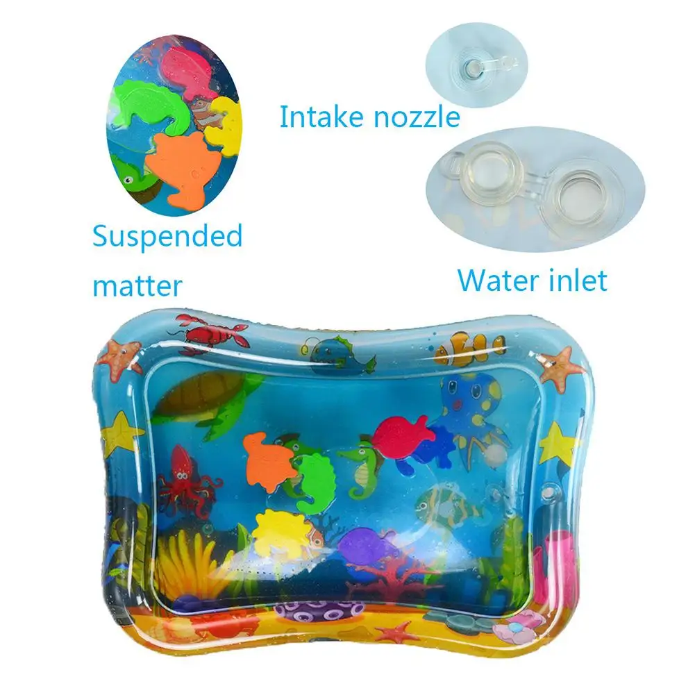

Детский Надувной уличный сад Ванная комната мультфильм морское существо водная подушка коврик подушка детская игрушка
