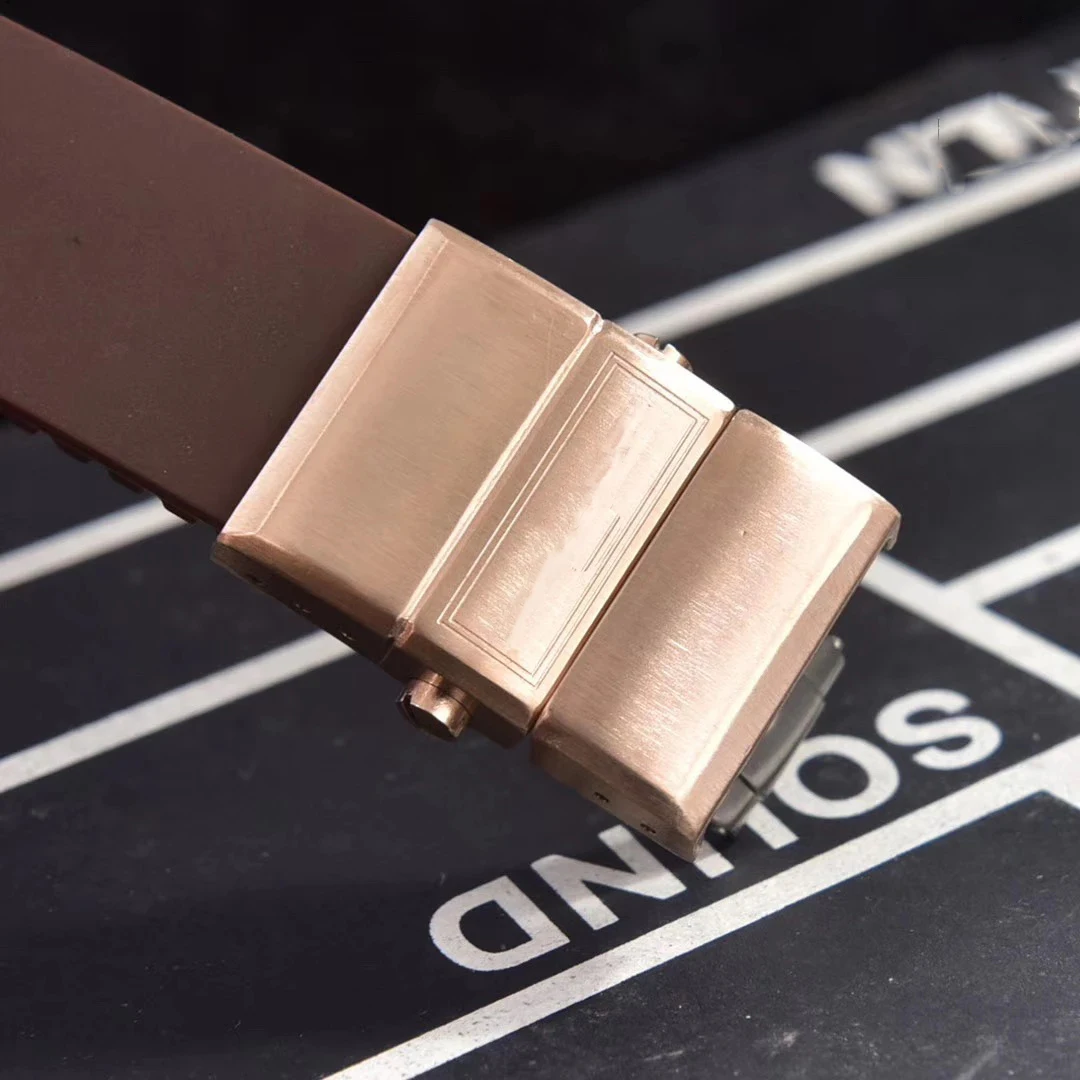 

Classic New Men Rose Gold Black Blue White Automatic Mechanical Stainless Steel Sapphire Diver Maxi Chronometer Watch