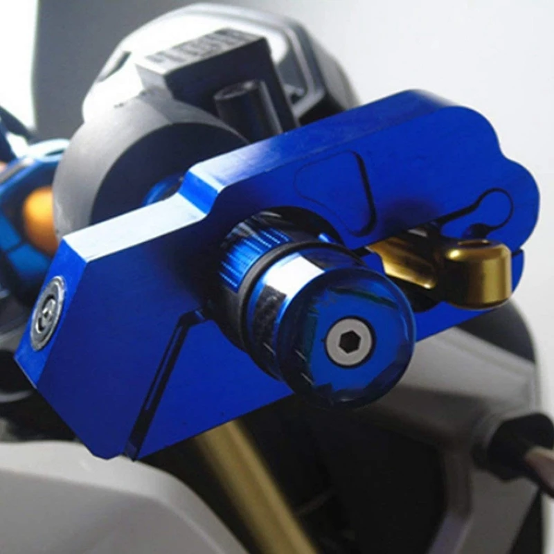 

CNC Motorcycle Universal Handlebar Lock Refit Car Handlebar Lock Anti Theft Lock Electric Horn Lock Cross Bike Buckle Lock