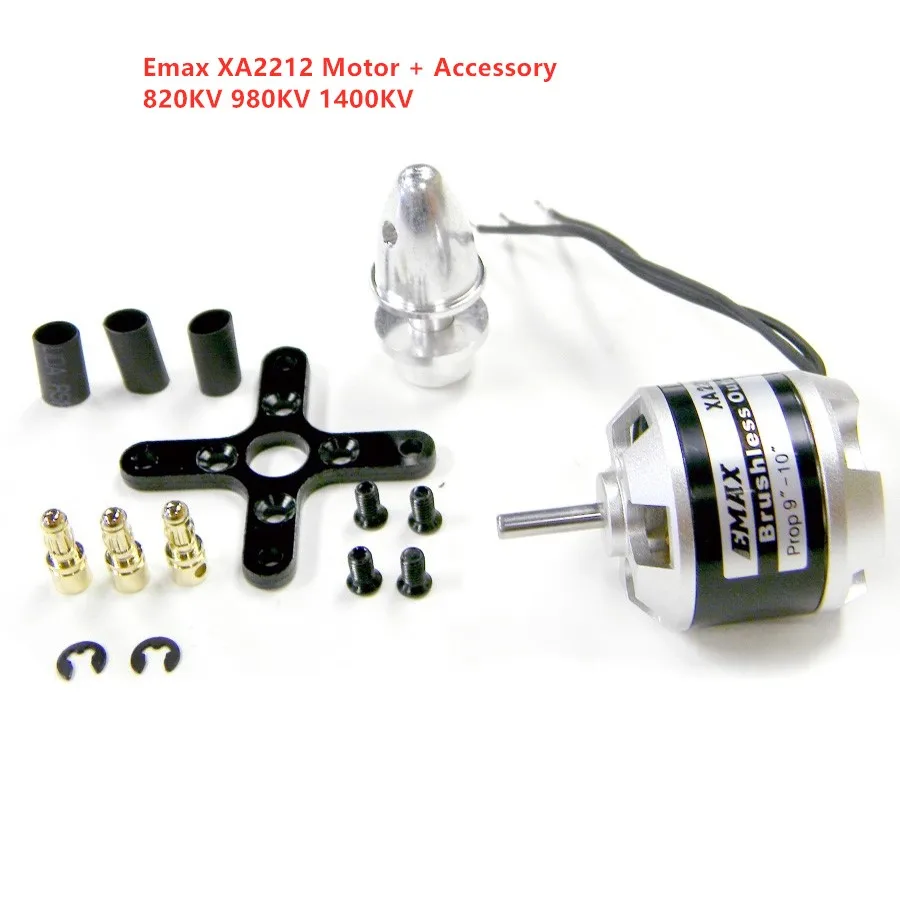 Emax XA2212 820KV 980KV 1400KV бесщеточный двигатель с комплектом аксессуаров для мотора