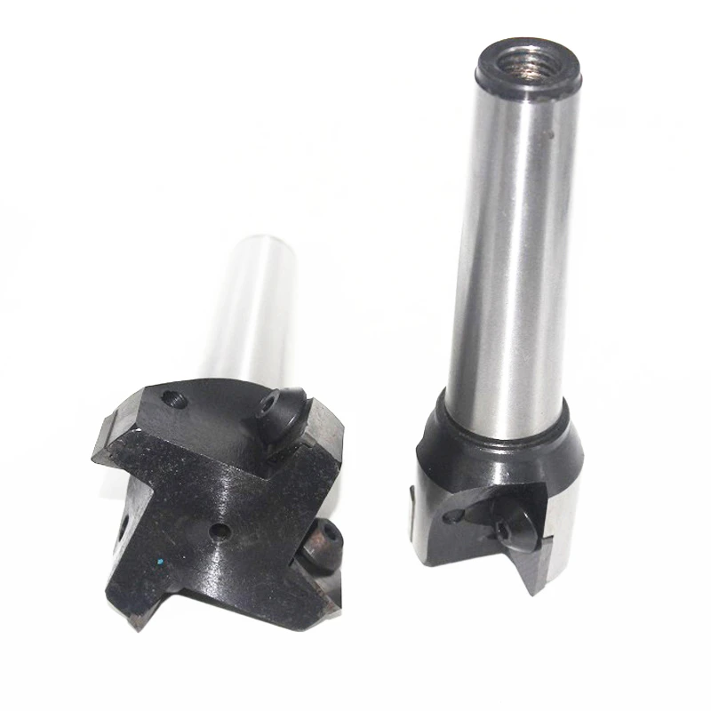 Сменные концевые фрезы цельный хвостовик 30-100 мм MT4 прямоугольный Фрезерный резак