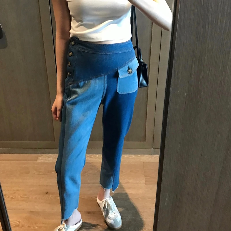 

for Women mom Jeans Jeans High Waist Jeans Woman High Elastic plus size Stretch Jeans female washed denim skinny pencil pants