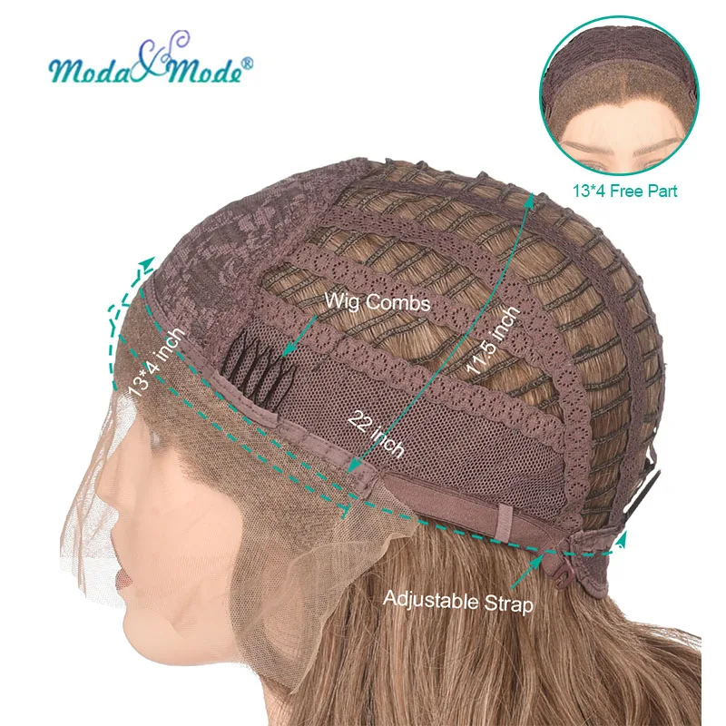 Парик Moda & Mode для женщин термостойкий передний парик со светлыми натуральными