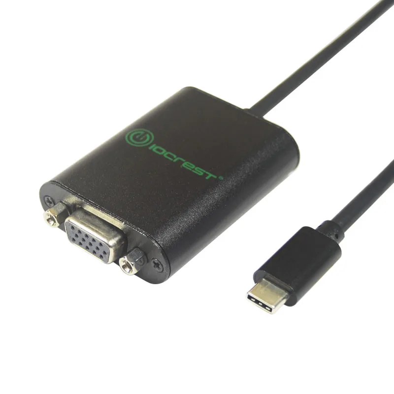 Алюминиевый Чехол USB 3 1 type-C для адаптера VGA DP Alt Mode 1080P Apple Macbook | Компьютеры и офис