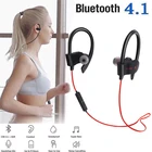 Bluetooth-наушники 558 с шейным ремешком, беспроводные наушники-вкладыши, басовые стереонаушники, Спортивная гарнитура для бега с микрофоном для мобильный телефон