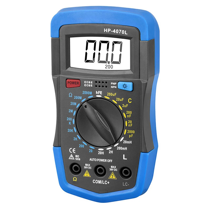 Индуктивный тестер RLC Meter индуктивность емкость сопротивление Multimeter Ohm |