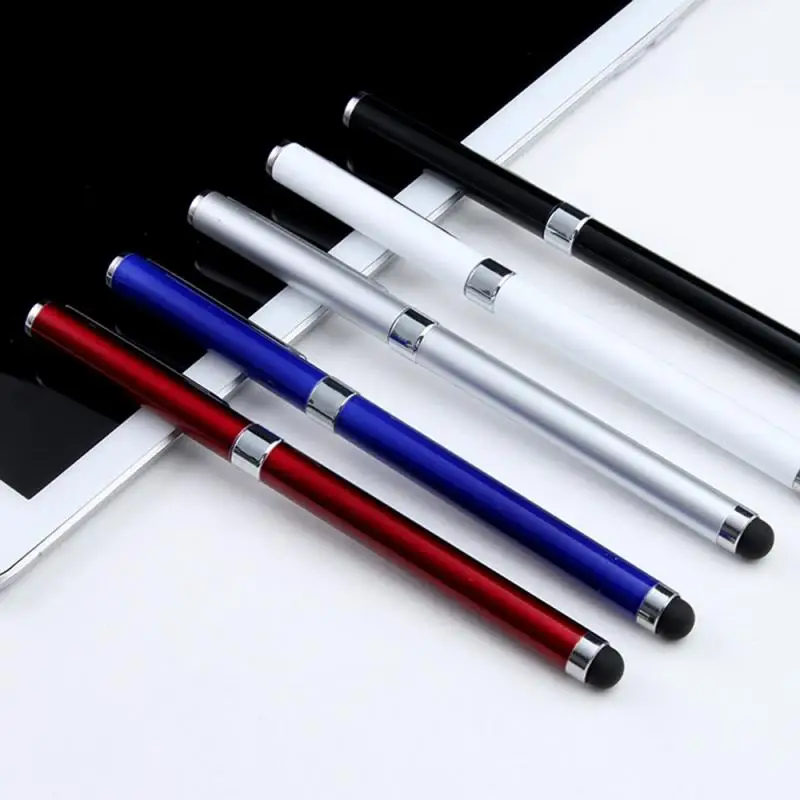 

Универсальный емкостный сенсорный экран Экран Caneta, стилус для сенсорного экрана, 2 в 1 стилус рисунок планшетные ручки для мобильного телефо...