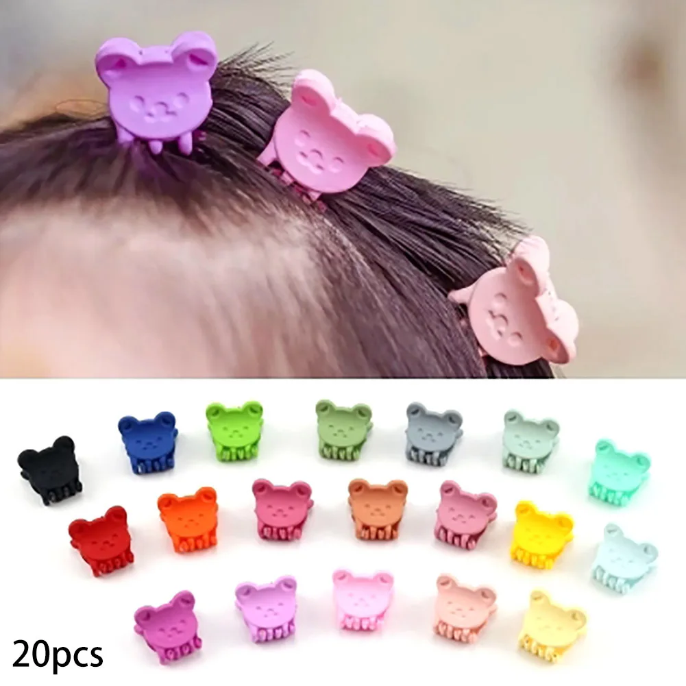20 шт. миниатюрная заколка для волос милые детские маленькие заколки зажимы