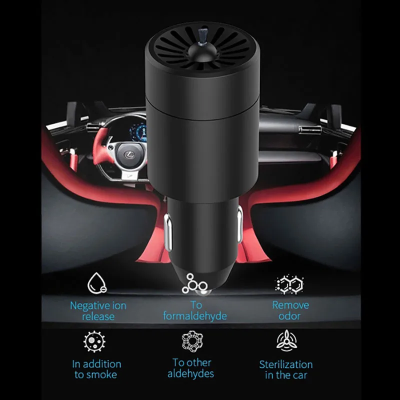 Автомобильный диффузор увлажнитель автомобильный очиститель воздуха Aromo