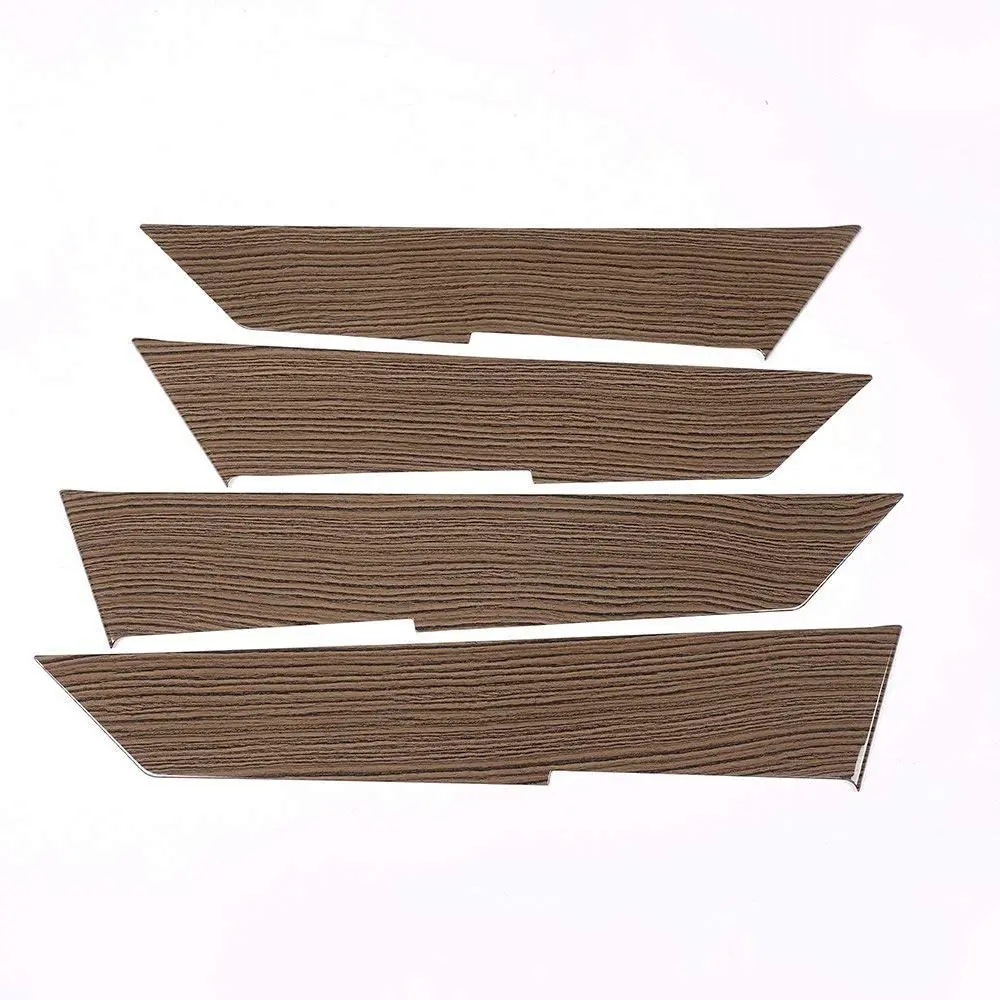 ABS Plastic Car Interior Door Handle Panel Cover Trim For Land Rover Range Velar 2017 2018 Sands Wood Grain | Автомобили и