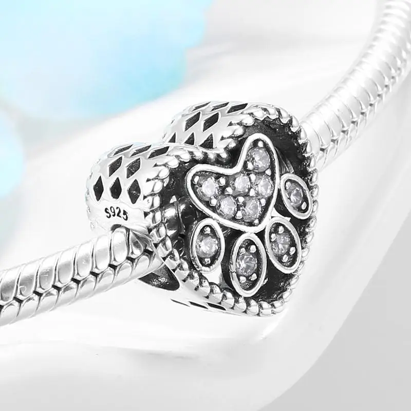 Модные ювелирные изделия из стерлингового серебра 925 пробы с изображением