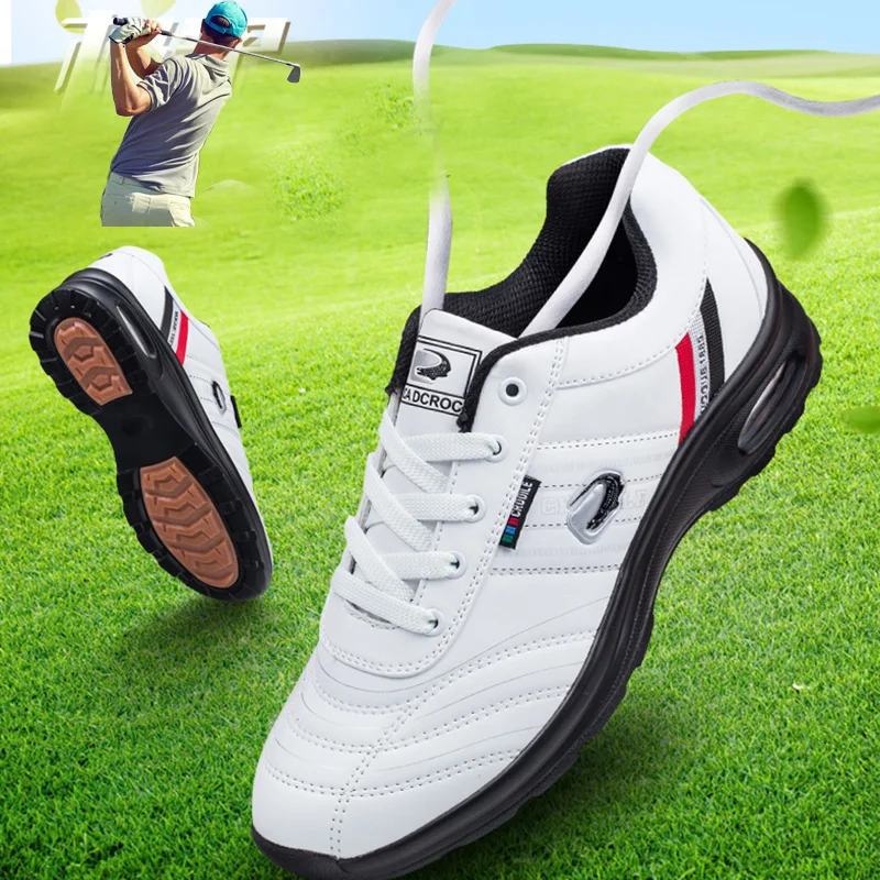 

New Golf Shoes Men Comfortable Golf Wears Outdoor Big Size 39-46 Waterproof Walking Sneakers for Golfers Athletic Footwears