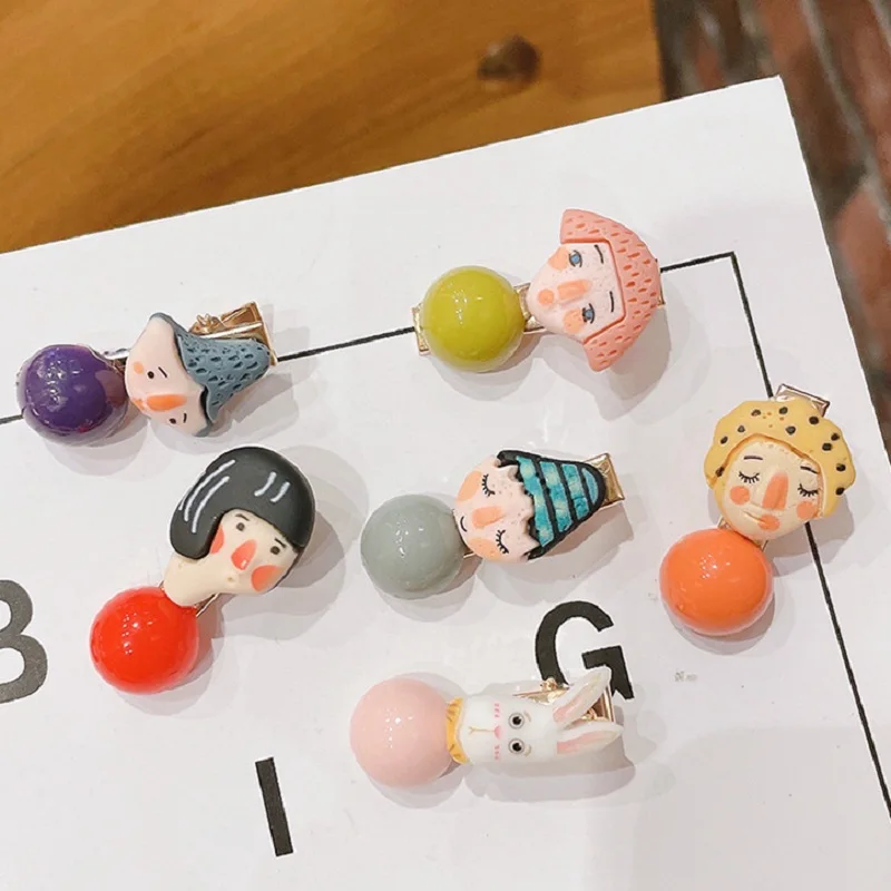 Аксессуары для волос Симпатичные заколки девочек корейский стиль искусственная