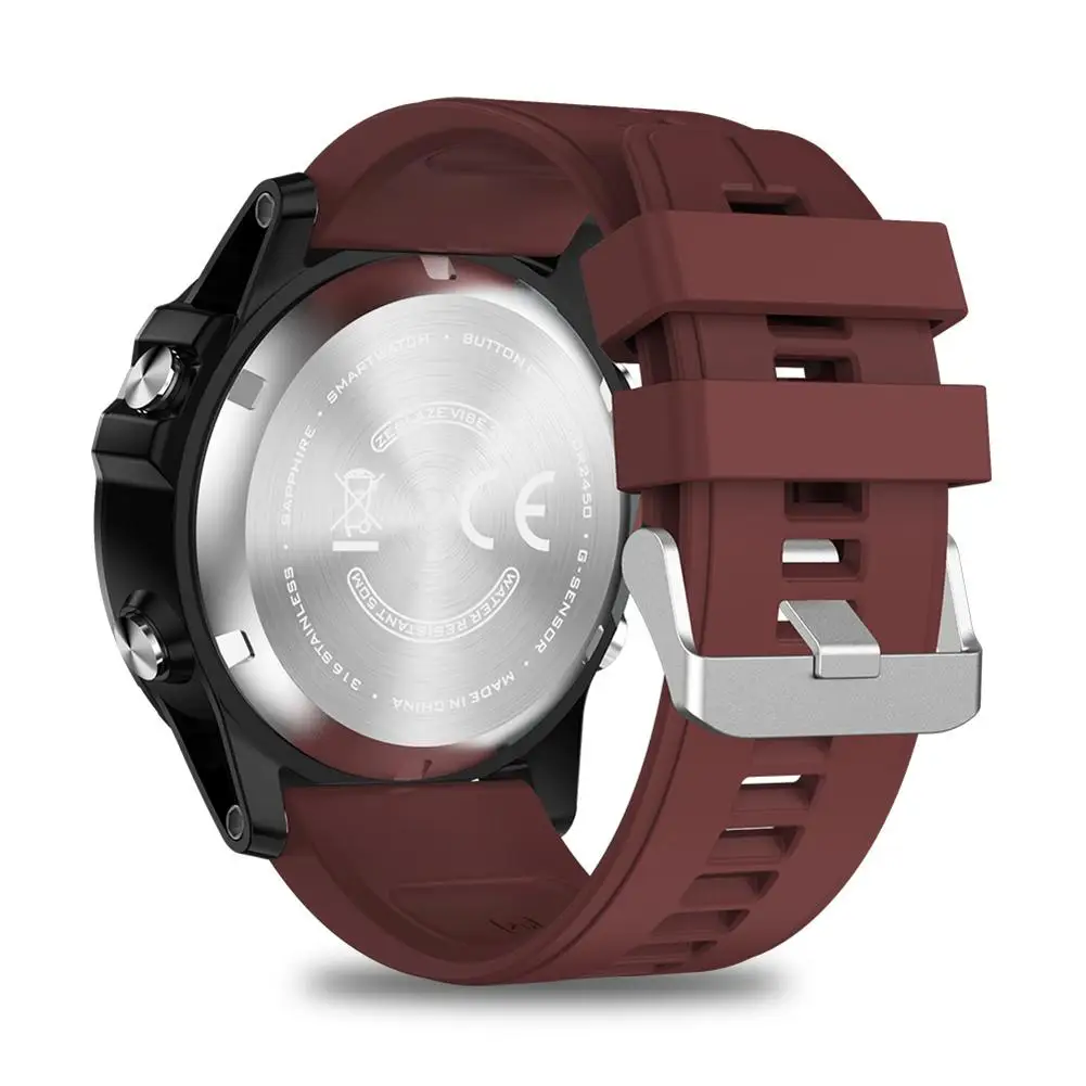 Новое обновление Zeblaze VIBE 3S спортивные мужские умные часы прочные уличные водонепроницаемые Смарт-часы в реальном времени погода фитнес-трекер