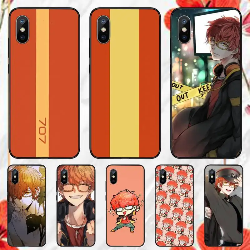 

707 Mystic Messenger Anime Phone Case for iPhone 11 12 13 pro XS MAX 8 7 6 6S Plus X 5S SE 2020 XR mini