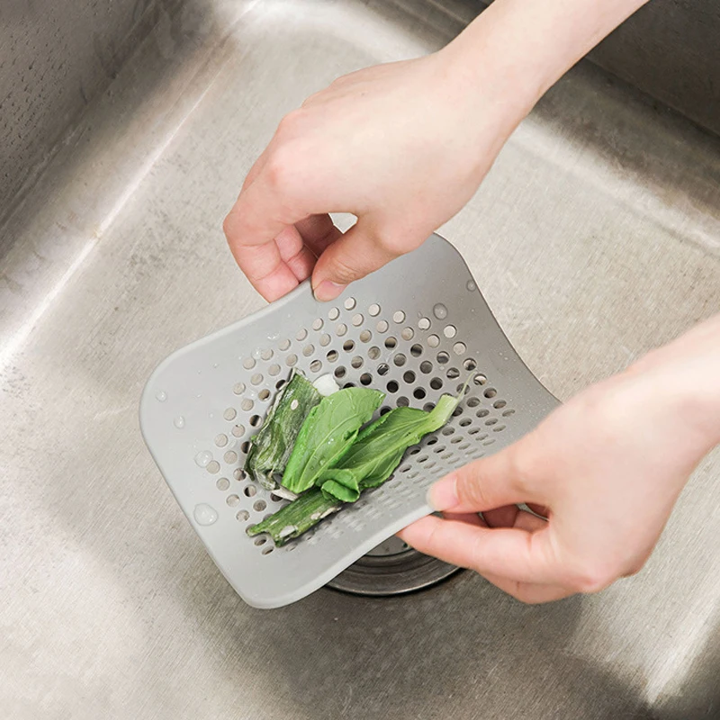 

Bathroom Sink Anti-blocking Hair Catcher Hair Stopper Plug Trap Shower Floor Drain Covers Sink Strainer Filter Kitchen Accessory