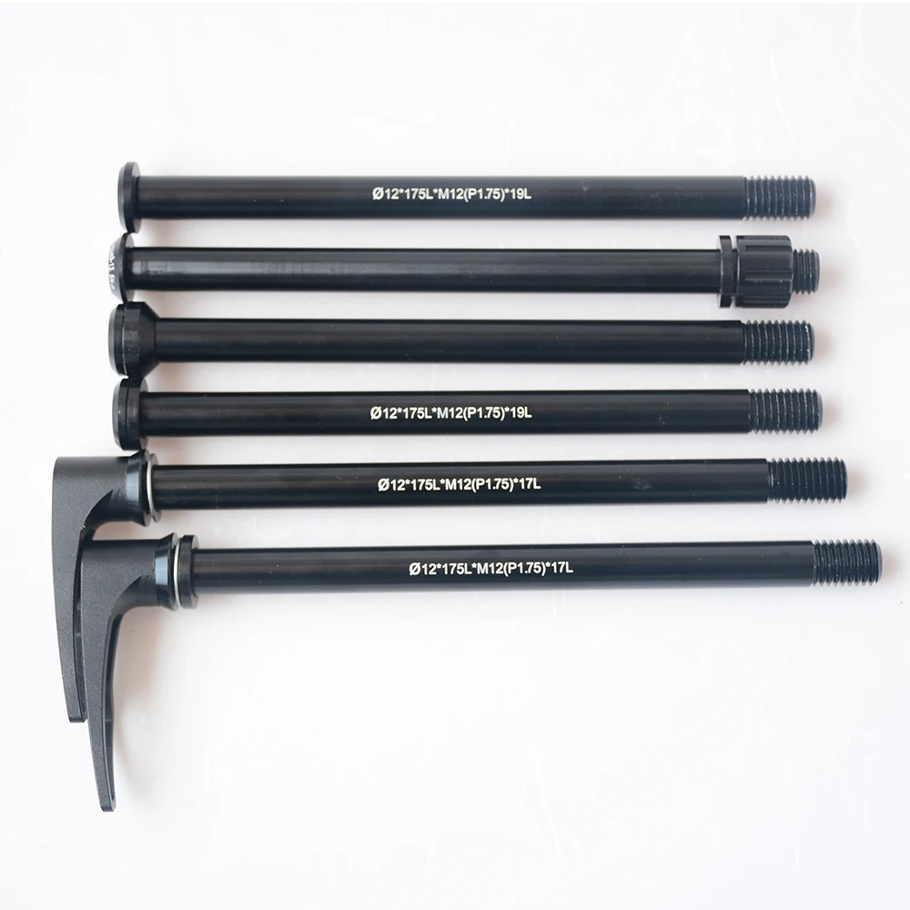 

Bicycle Aluminum Alloy Bucket Shaft Quick Release Lever Road mountain bike front rear Flower Drum Barrel Shaft 12mm*153/156/158m