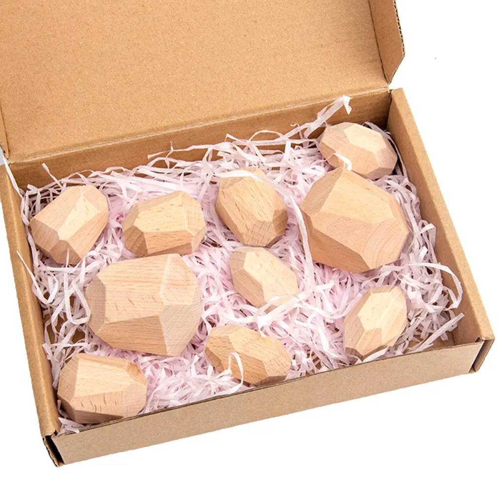 Укладка камней и башня строительные блоки игрушки головоломки Ранние обучающие