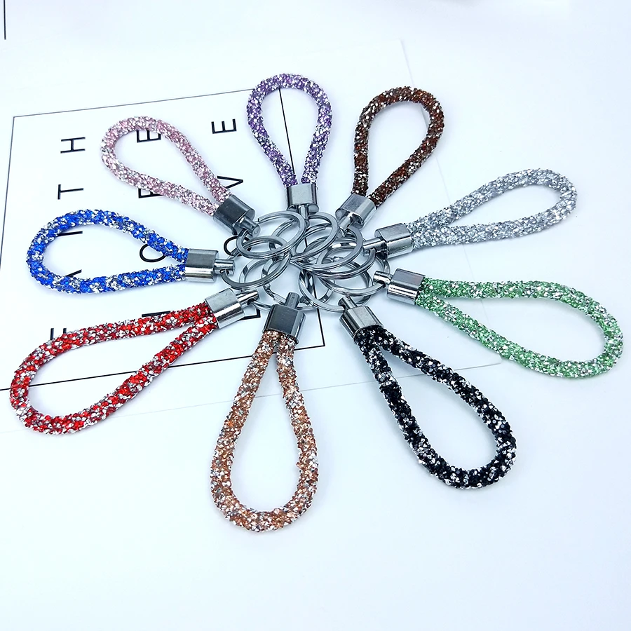 Модные аксессуары Хрустальный брелок из искусственной кожи ювелирные изделия