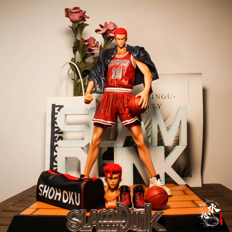 

Slam Dunk Master Anime Figure Miku Handmade Anime Action Figures Sakuragi Flower Path Liuchuan Maple Children Toys for Boys