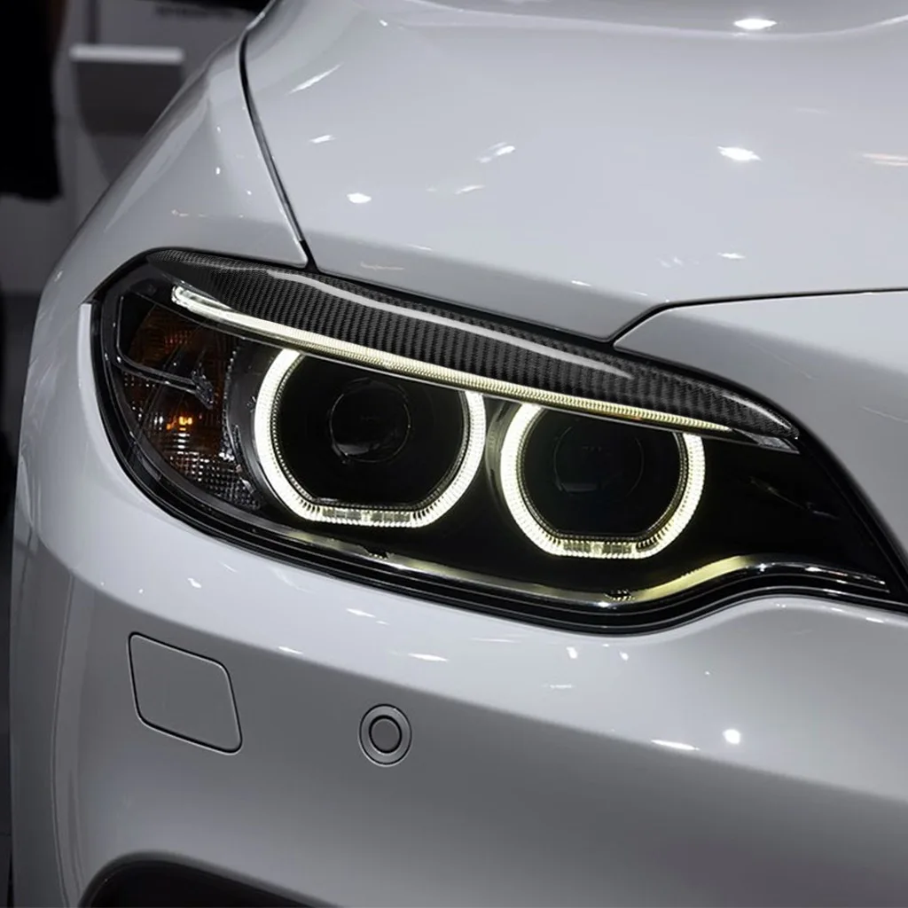 2 шт. резиновые наклейки для автомобильных фар BMW F22 M235i M2 2014-2018 | Автомобили и