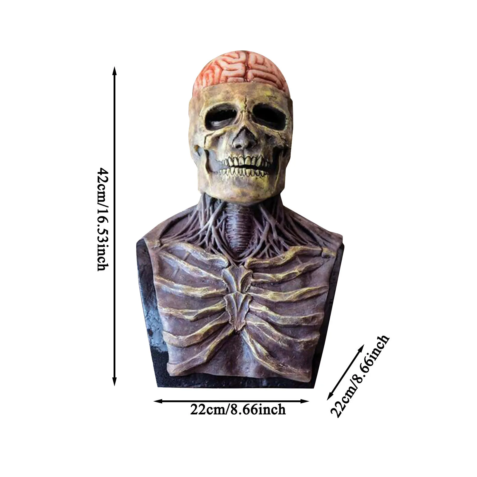 Скелетоны биохимическая маска Череп Хэллоуин планшетофон Необычные смешные