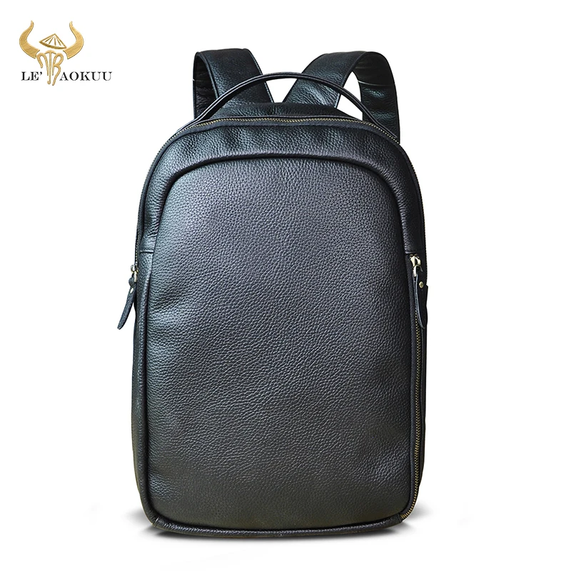 Мужская модная Дорожная сумка из натуральной кожи школьная воловьей мужской