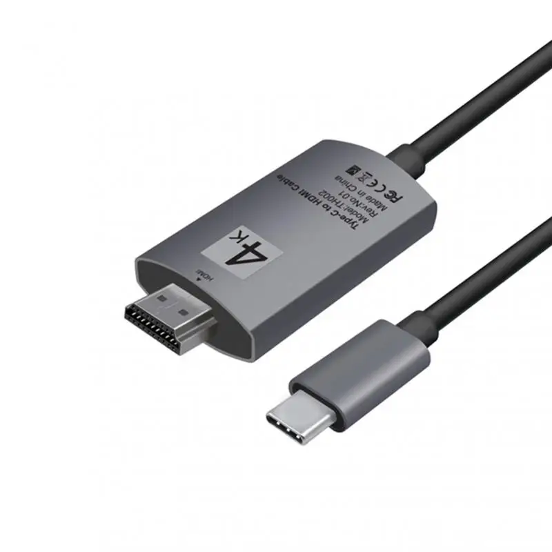 Кабель Type-C в HDMI-совместимый с 4K HD Проекционный кабель для передачи данных