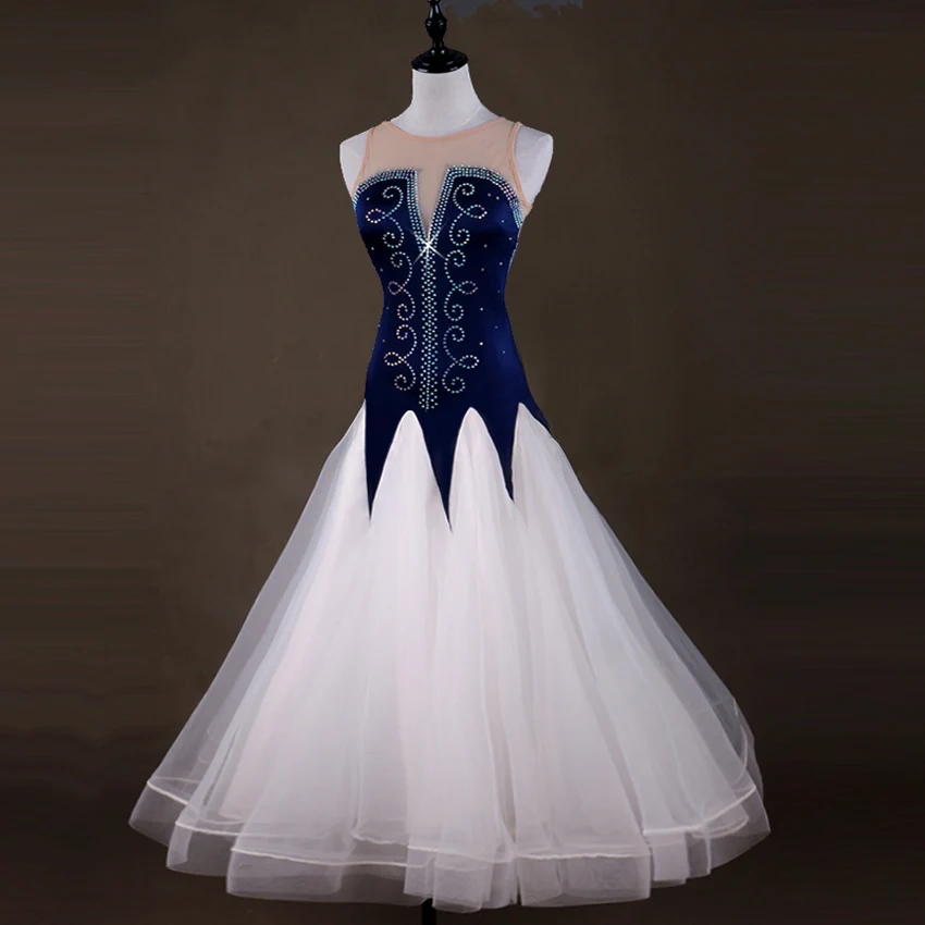 Платья для конкурса бальных танцев стандартные танцевальные платья Бальные из