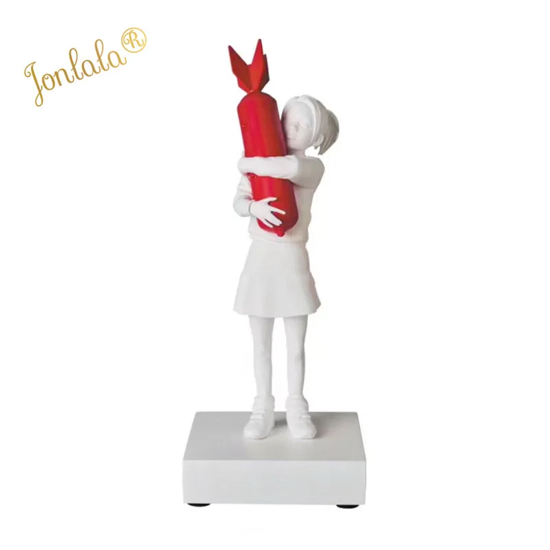 Современная художественная статуя из смолы для домашнего декора роскошная New Bomb