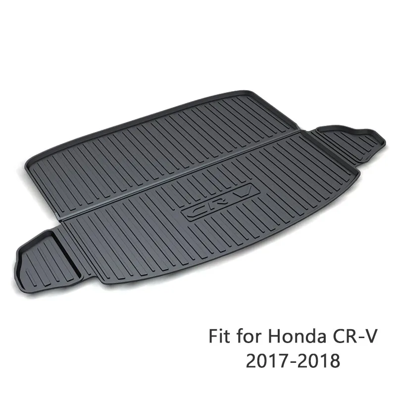 

Для Honda CR-V CRV 2017 2018 Стайлинг подкладка для багажника водонепроницаемый ковер Противоскользящий коврик аксессуары 1 комплект автомобильный г...