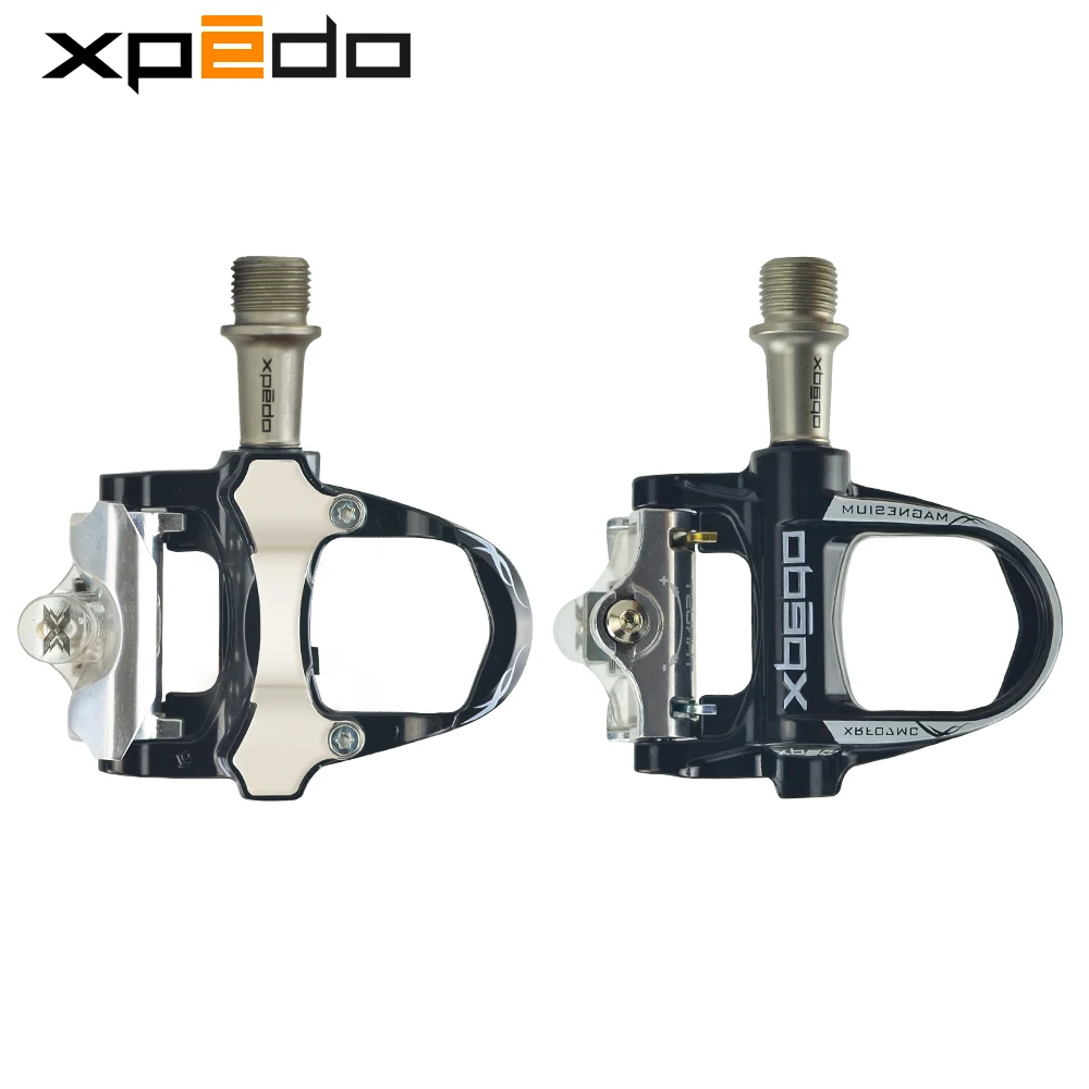 Педаль велосипедная Xpedo XRF07MC без клипсов 2 пары самоблокирующиеся клипсы