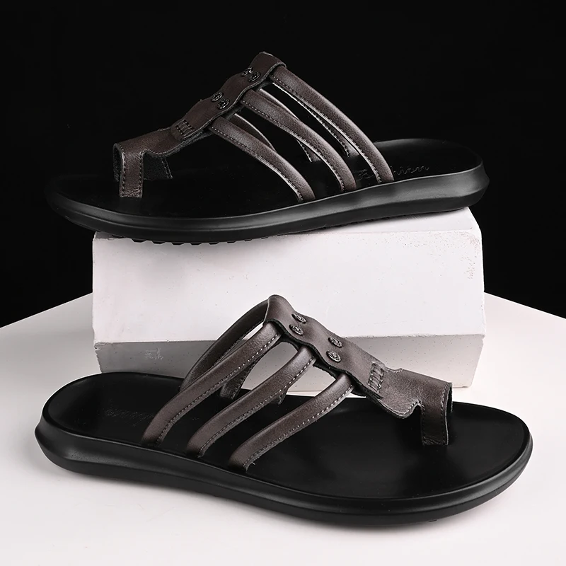 

Sandalias De Cuero Para Hombre Sandalhas Masculina Men 39 S Sandals Walking Sandalia Masculino Em Couro Samool Shoes