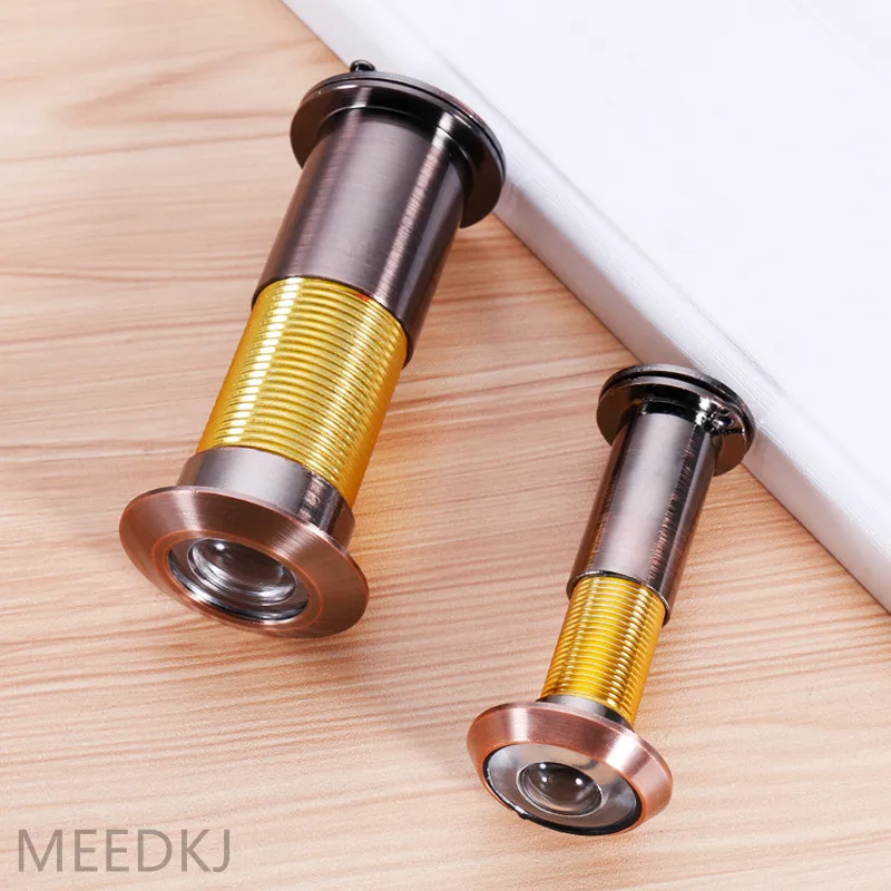 Дверное зеркало кошачий глаз с защитой от кражи стеклянный объектив высокой