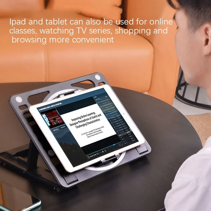 

Laptop Stand, Portable Liftable Folding Dual Fan Cooling Stand for , iPad