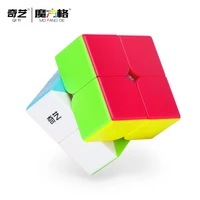new qiyi qidi s2 2x2x2 magic cube stickerless mofangge 2x2 pocket speed puzzle cubes educational antistress toys for children