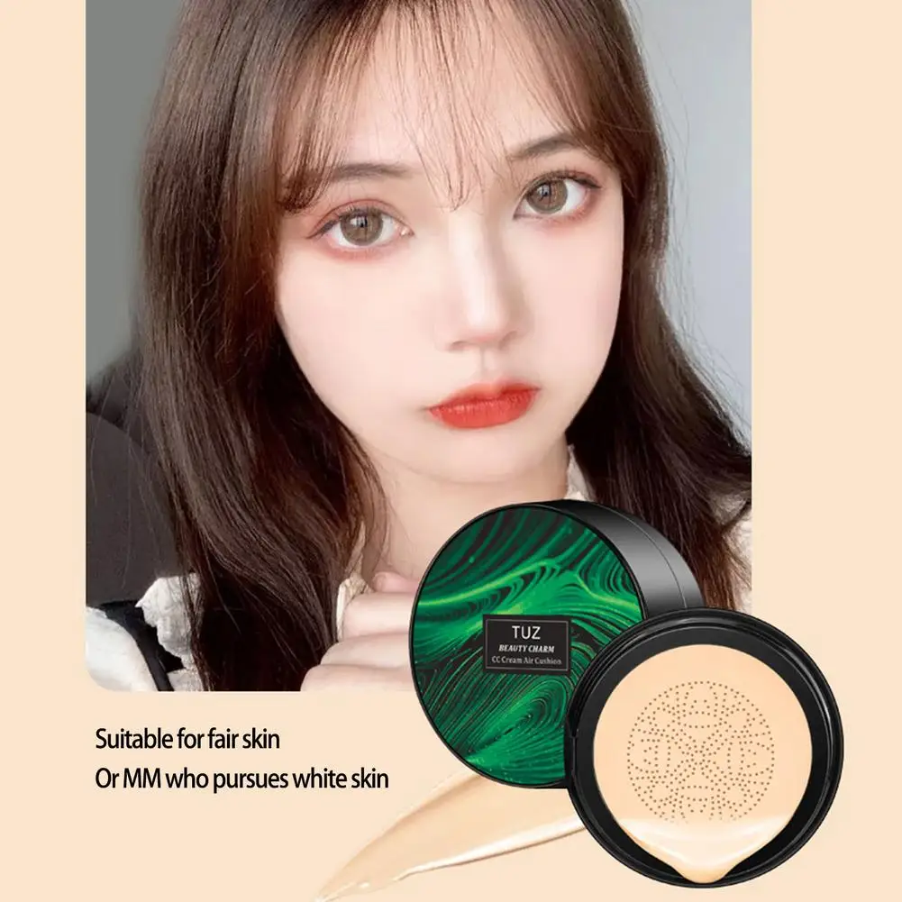 

The New CC Cream Moisturizing BB Foundation Air Cushion Mushroom Head Concealer No Blooming Waterproof Sweatproof Long Lasting