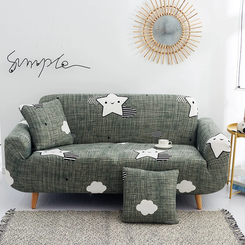 

Elastic Sofa Cover, Seat Cover, Pillowcase, For Living Room Sofa Towel, Pet Non-Slip Sofa Cover, Stretch Sofa Cover